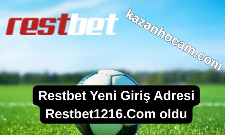 Restbet 1216 Güncel Giriş Adresi Yayında: İşte Para Yatırma, Çekme, Promosyonlar ve Bahis Seçenekleri