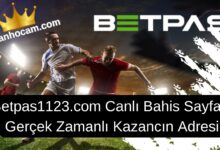 Betpas1123.com Canlı Bahis Sayfası Gerçek Zamanlı Kazancın Adresi!