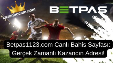 Betpas1123.com Canlı Bahis Sayfası Gerçek Zamanlı Kazancın Adresi!